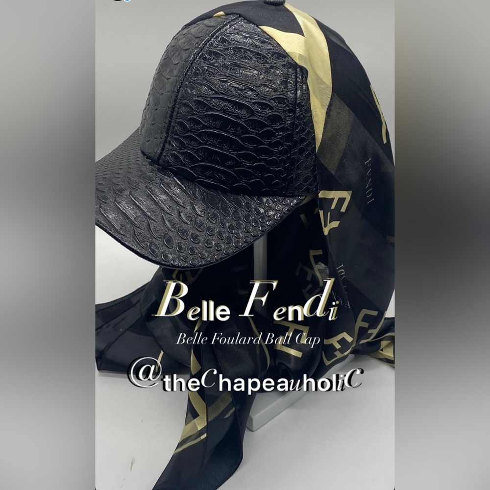 Belle Fendi Foulard Ball Cap